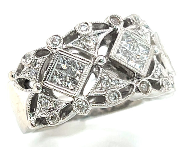 Brilliant Fancy Diamond (N)* Fashion Ring 14KWG 1.30 ctw - Image 6