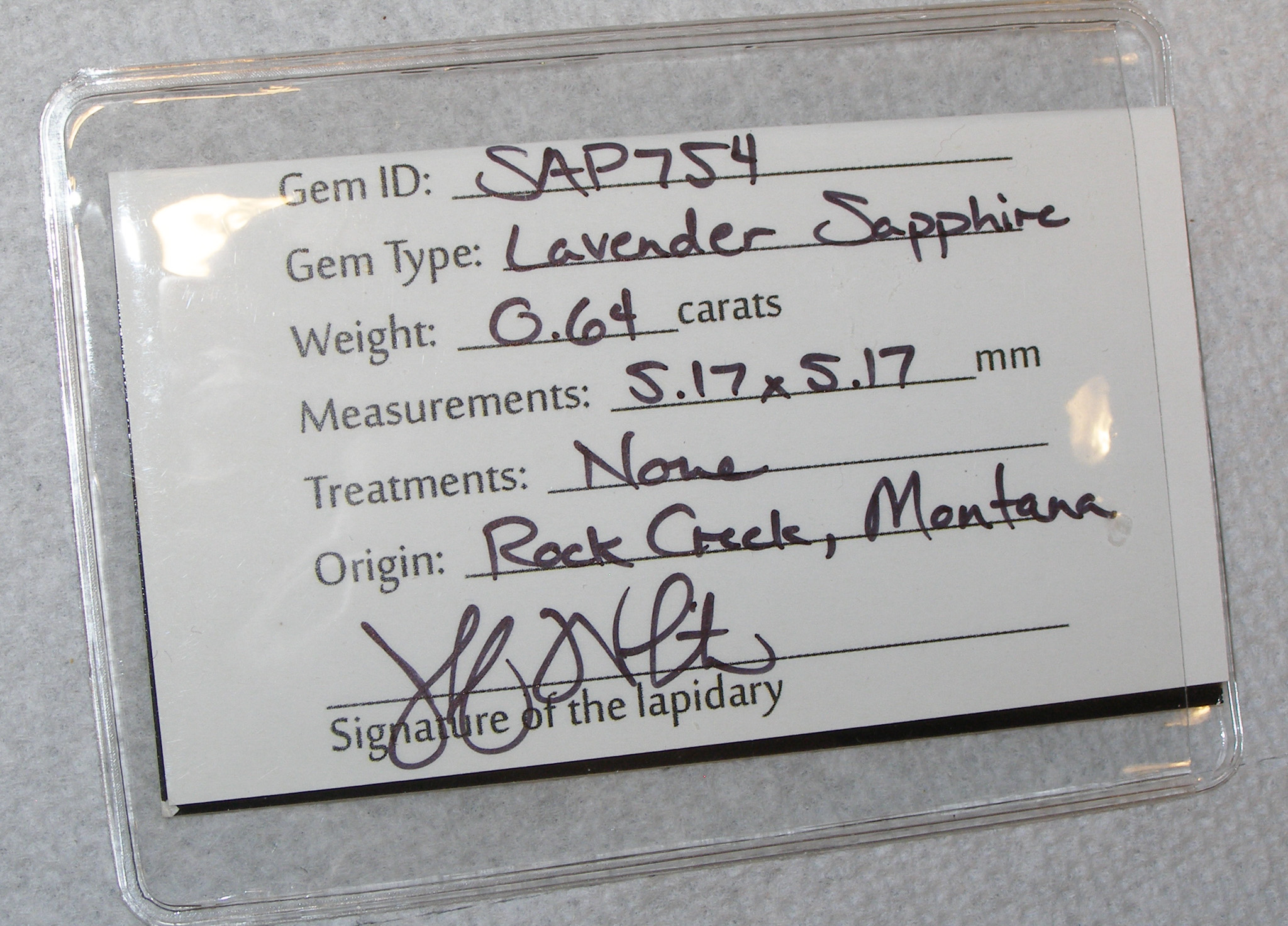 Jeff White Faceted & Certified Lilac Purple Sapphire (N)* Diamond Halo 18KWG Ring 1.54 ctw - Image 5